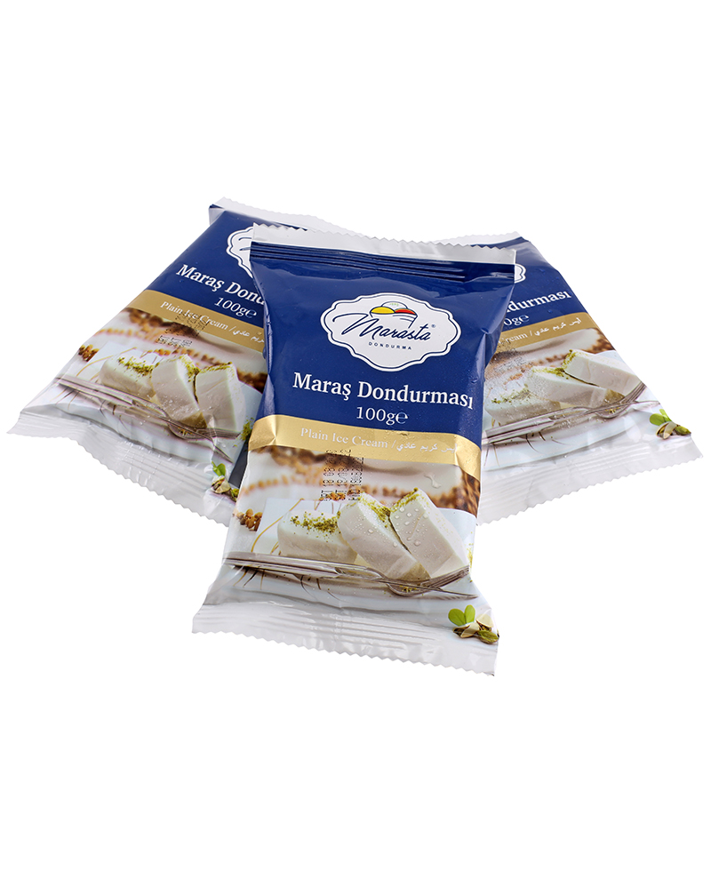 Marasta Dilimli Sade Kesme Dondurma (1kg)