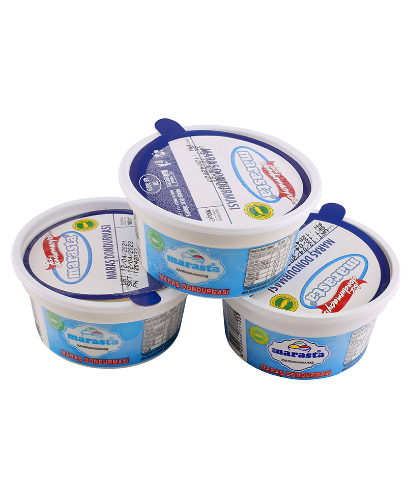 Marasta Kase Sade Maraş Dondurma 100gr (1kg 10 adet)